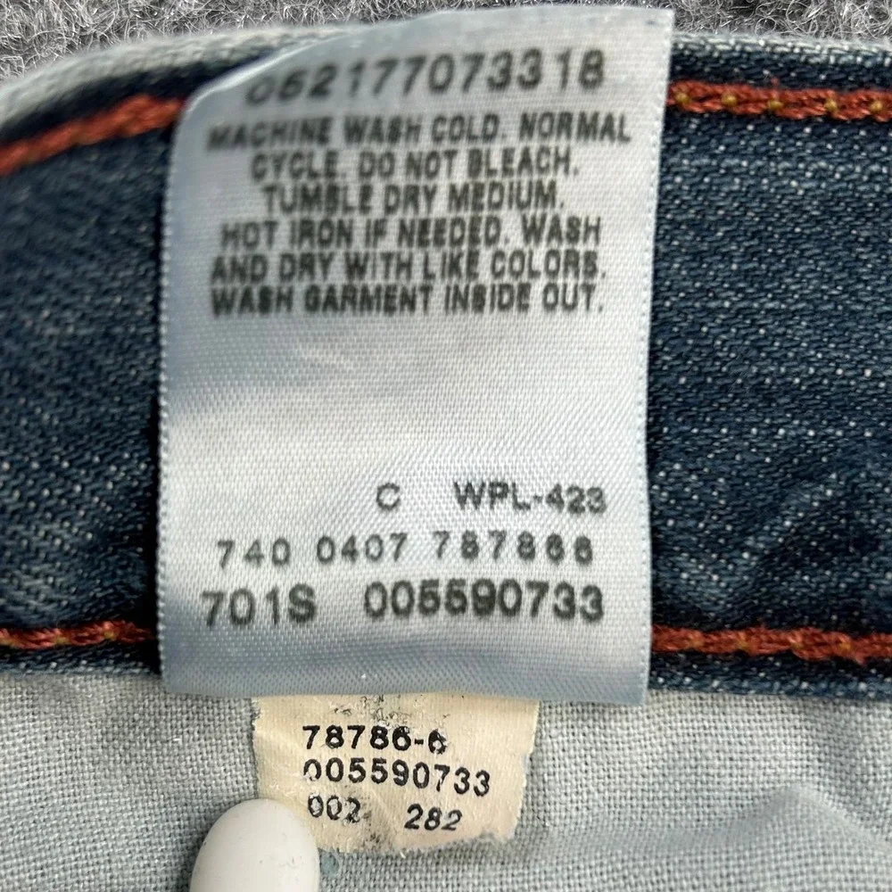 Vintage Levis 559 Relaxed Straight Jeans Mens 36x34 Blue Medium Wash Denim Pants